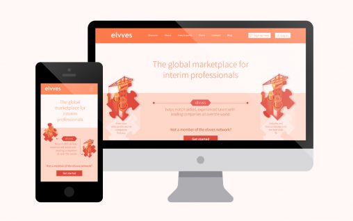 Elvves web design and development featured image