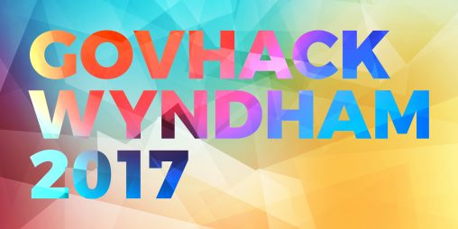 GovHack Wyndham 2017 branding design theme element